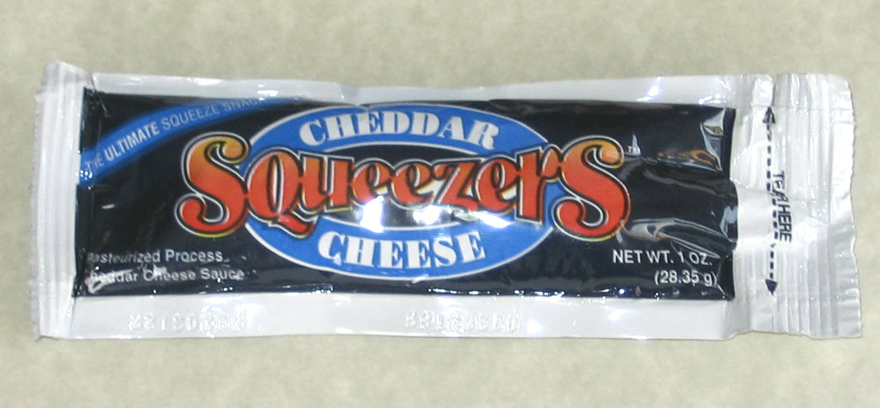 Cheddar cheese squeezer
